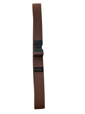 Kuhl Brown Webbing Resistor Belt with Black Buckle S/M